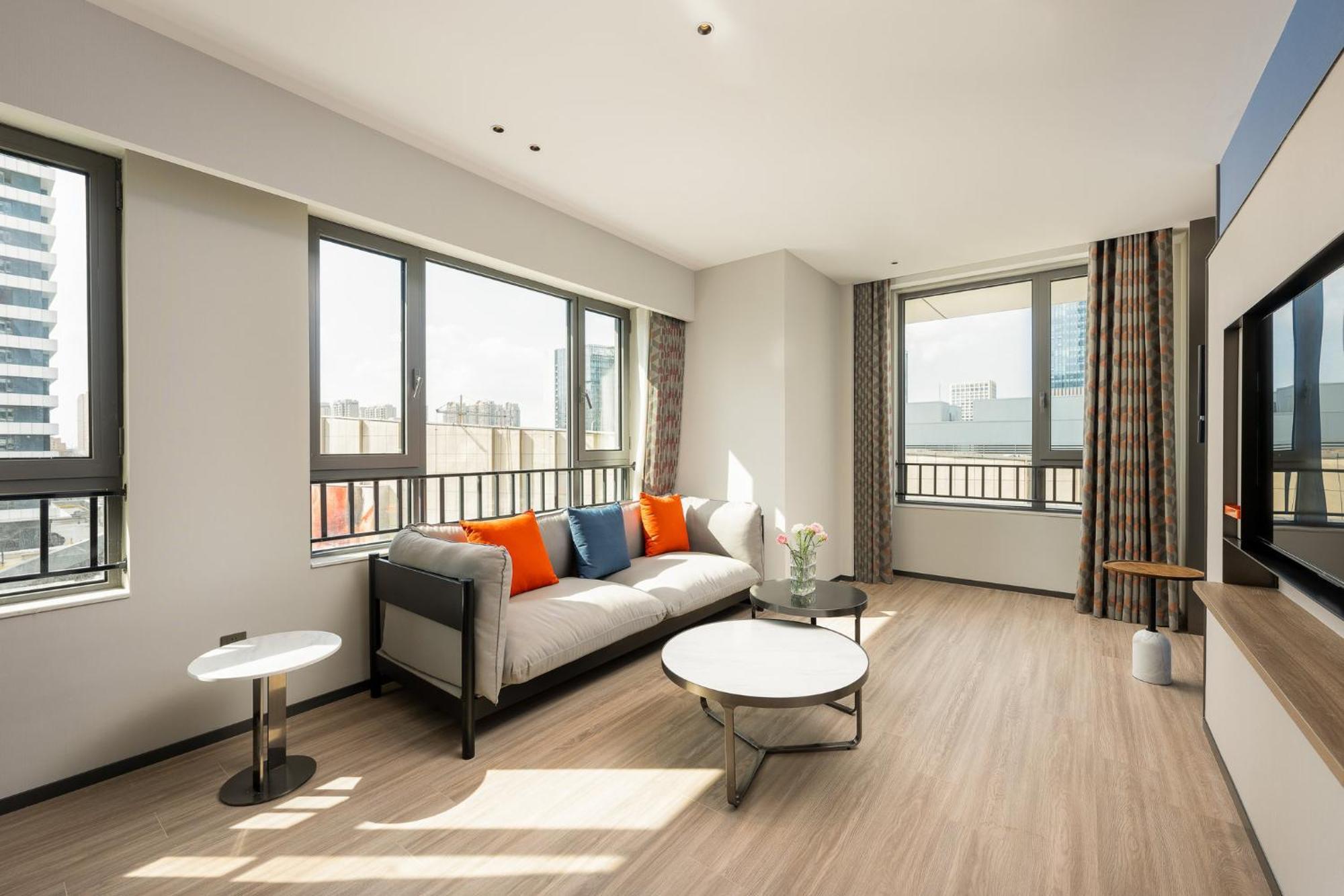 Holiday Inn Express Taizhou City Center By Ihg Eksteriør bilde